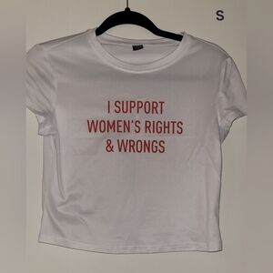 Shein, Size Small, Runs Small, Nwot, Crop Top